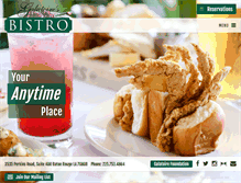 Tablet Screenshot of galatoiresbistro.com